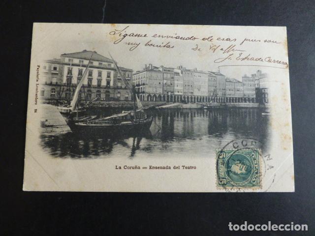 Postales: LA CORU&Ntilde;A ENSENADA DEL TEATRO - Foto 1