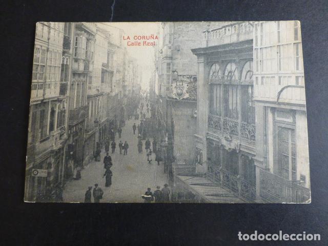Postales: LA CORU&Ntilde;A CALLE REAL - Foto 1