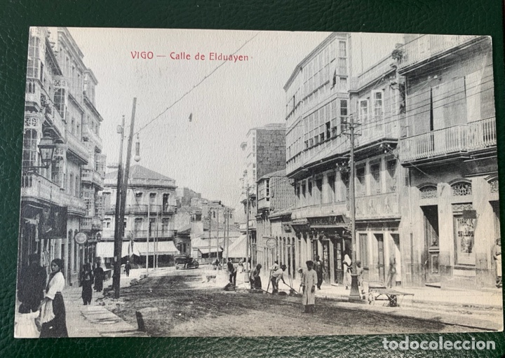 Postales: Calle Elduayen Vigo sin circular - Foto 1