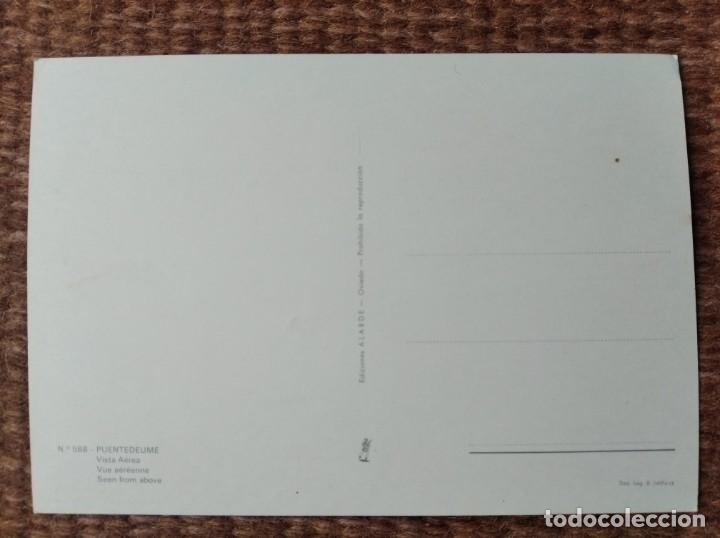 Postales: PUENTEDEUME - LA CORU&Ntilde;A - EDICIONES ALARDE - Foto 2