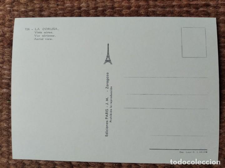 Postales: LA CORU&Ntilde;A - EDICIONES PARIS - Foto 2