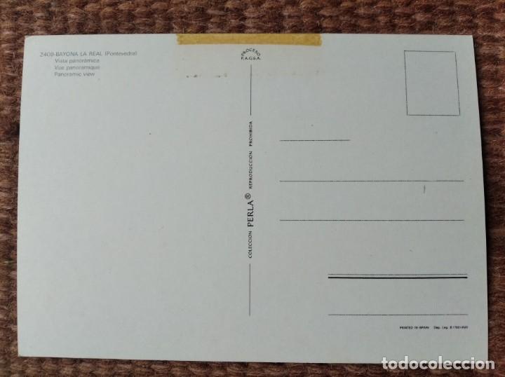 Postales: BAYONA LA REAL - PONTEVEDRA - EDICIONES PERLA - Foto 2