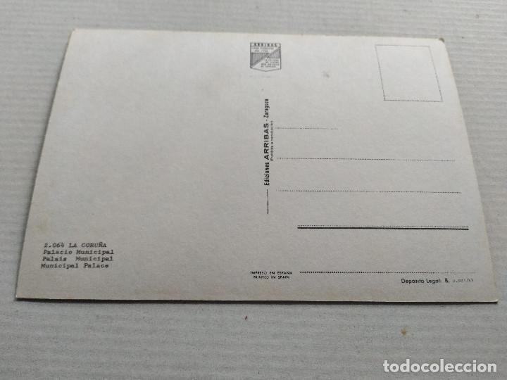 Postales: CORU&Ntilde;A - POSTAL LA CORU&Ntilde;A - PALACIO MUNICIPAL - Foto 2