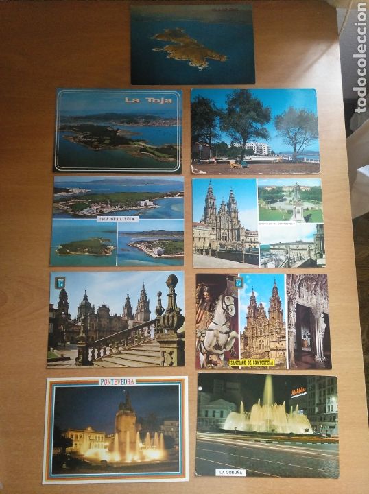 Cartes Postales: Lote 9 postales Galicia
