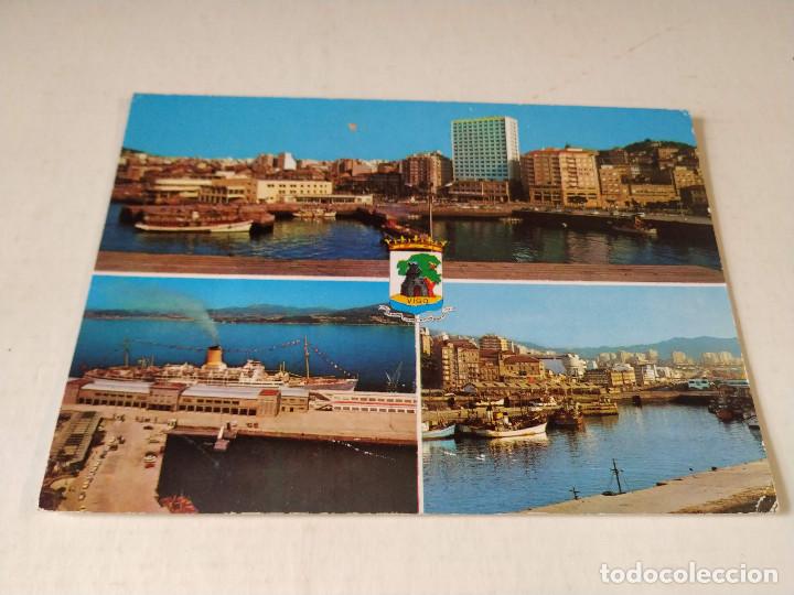 Postales: PONTEVEDRA - POSTAL VIGO - PUERTOS - Foto 1