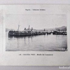 Postales: DIFICIL POSTAL VIGO - 108 MUELLE DEL COMERCIO DE ESPAÑA ARTISTICA - SIN CIRCULAR - AÑOS 1915 A 1920. Lote 326477978