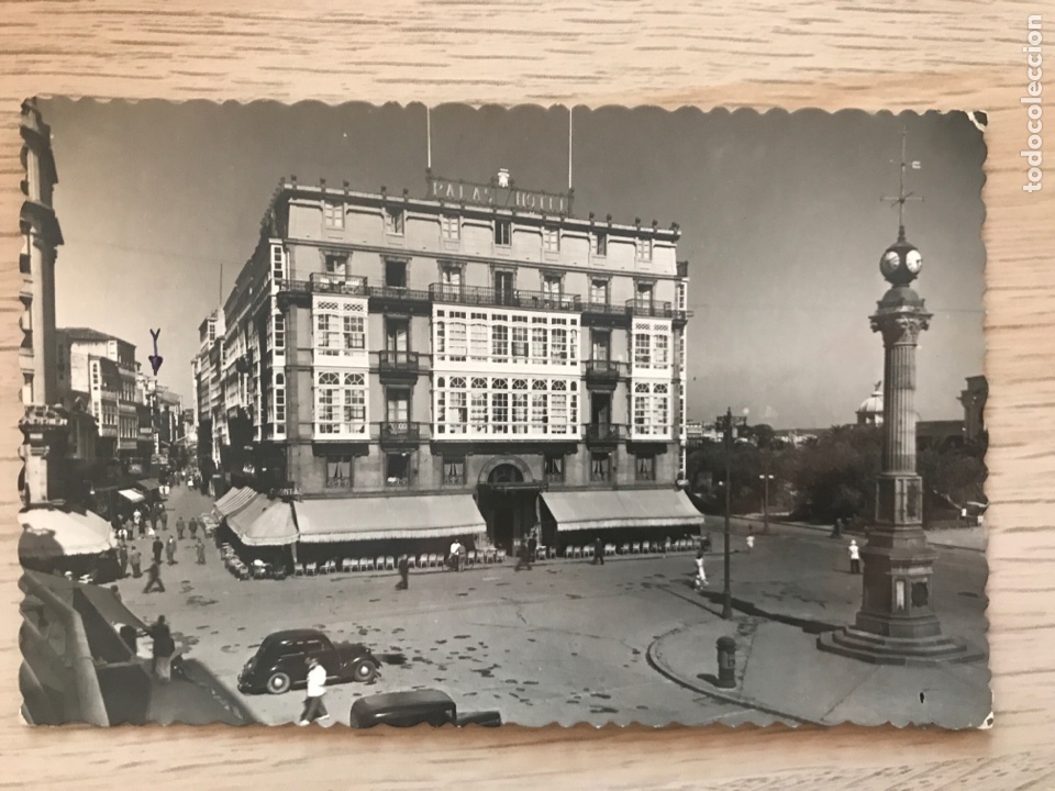 Postales: 30 LA CORU&Ntilde;A - CALLE REAL Y OBELISCO - Foto 1