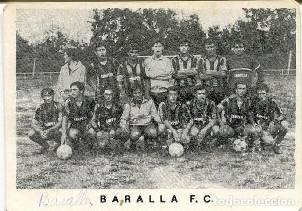 Postkarten: X126767 RARO GALICIA LUGO LOS ANCARES BARALLA F. C. EQUIPO DE FUTBOL CALENDARIO DE 1987