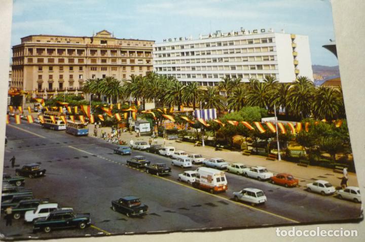 Postales: postal la coru&ntilde;a.-canron grande jardines m.nu&ntilde;oz cm