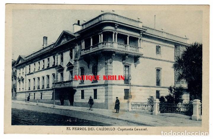 Postales: EL FERROL DEL CAUDILLO / CAPITANIA GENERAL - Foto 1