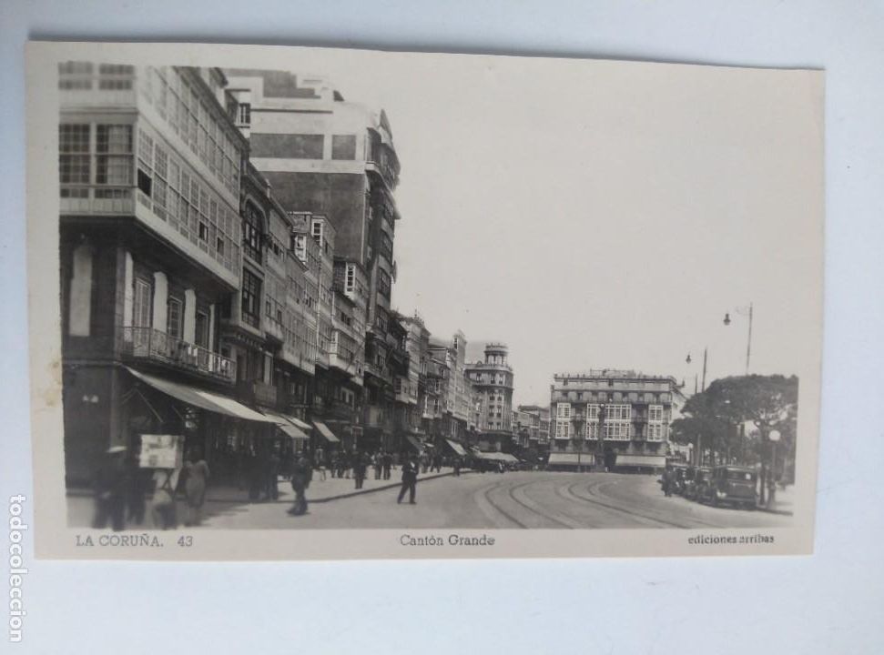 Postales: LA CORU&Ntilde;A 43. CANT&Oacute;N GRANDE. - Foto 1