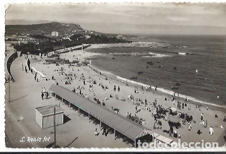 Postales: ANTIGUA POSTAL 26 LA CORU&Ntilde;A PLAYA DE RIAZOR - Foto 1