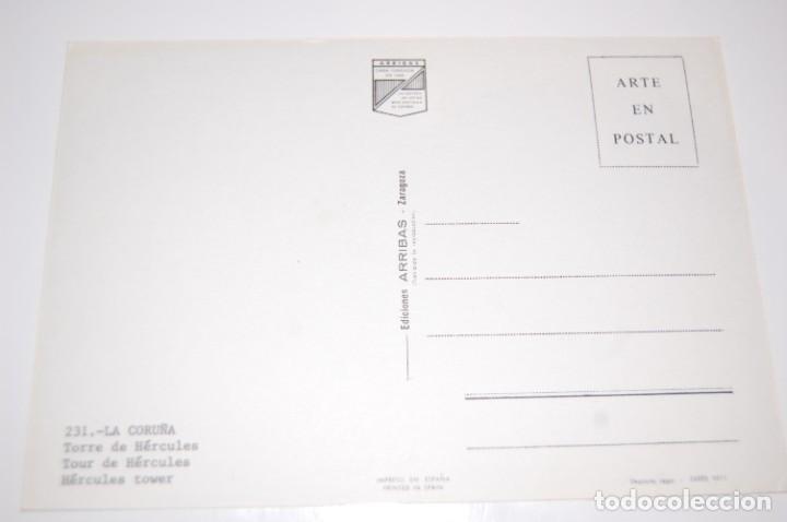 Postales: TARJETA POSTAL N&ordm; 231 LA CORU&Ntilde;A - Foto 2