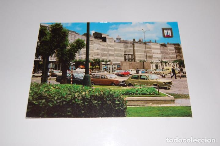 Cartes Postales: TARJETA POSTAL N&ordm; 89, LA CORU&Ntilde;A.GALERIAS DE LA MARINA.