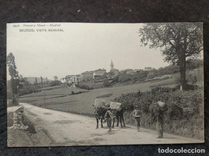 Postales: MUROS-VISTA GENERAL-1951-HAUSER Y MENET-POSTAL ANTIGUA-(92.940)