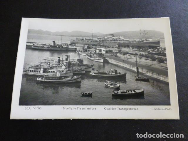 Postales: VIGO MUELLE DE TRASATLANTICOS - Foto 1