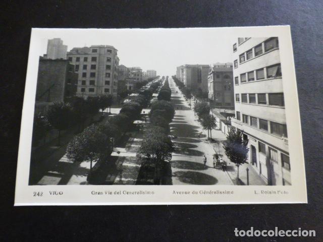 Postales: VIGO GRAN VIA DEL GENERALISIMO - Foto 1