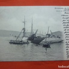 Postales: VIGO MUELLE DEL FERROCARRIL 1904. Lote 340476453