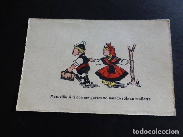 Postcards: TIPOS GALLEGOS TARJETA ILUSTRADA GALICIA