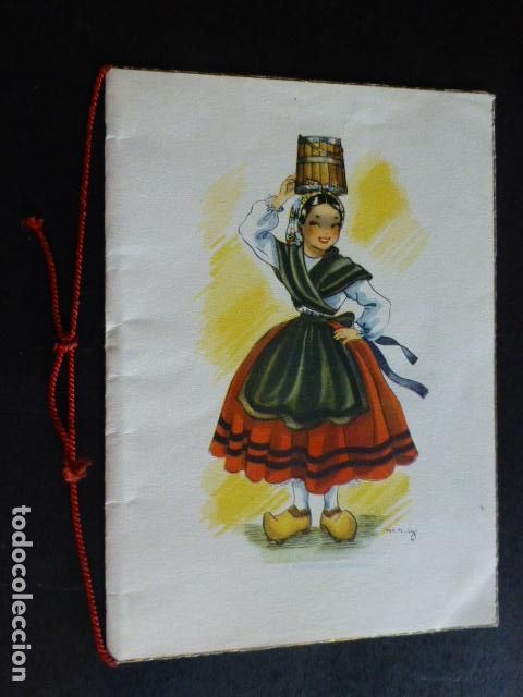 Postcards: GALICIA MUJER GALLEGA TARJETA ANTIGUA MARIO ROSA GARCIA ILUSTRADORA