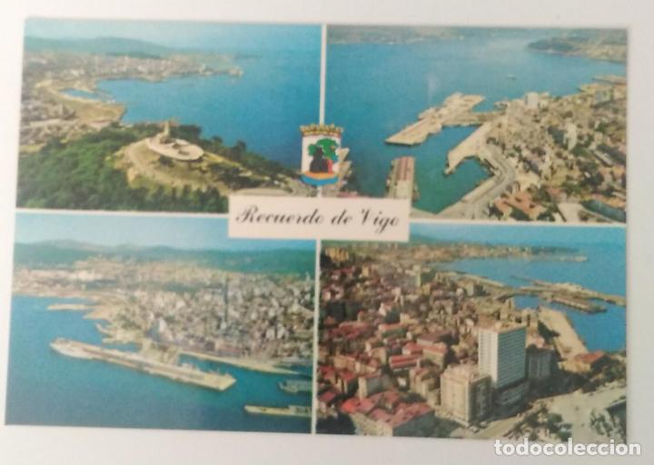 Postales: Recuerdo de Vigo. Postal sin circular - Foto 1