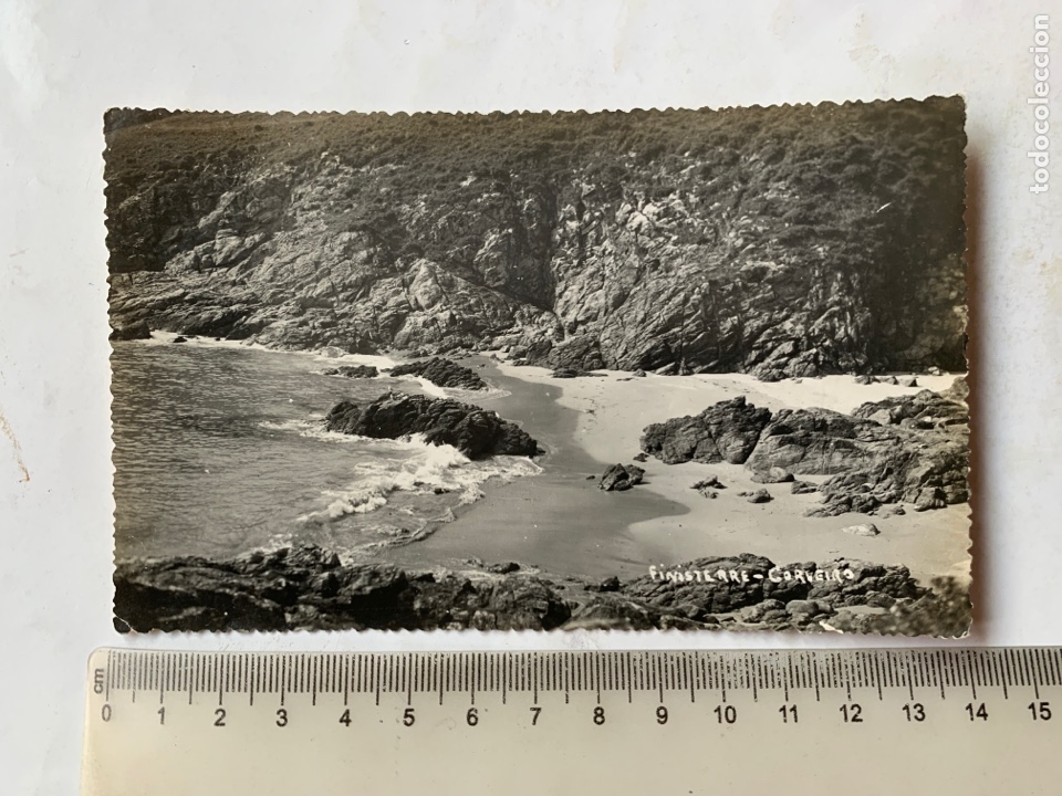 Postkarten: POSTAL. FINISTERRE. CORVEIRO. GALICIA. FOTO MU&Ntilde;OZ. FECHADA, 17 JULIO 1961.