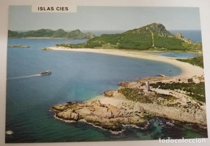 Postales: Islas Cies. Postal sin circular - Foto 1