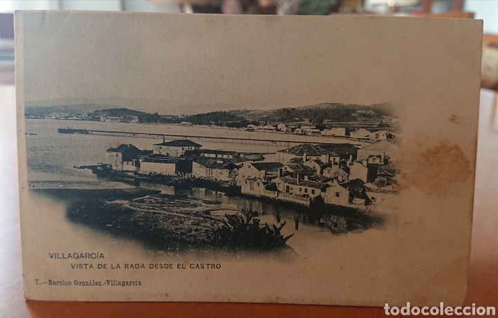 Postcards: Postal Villagarcia de Arosa Pontevedra muy rara y original circulada en 1902, ved fotos