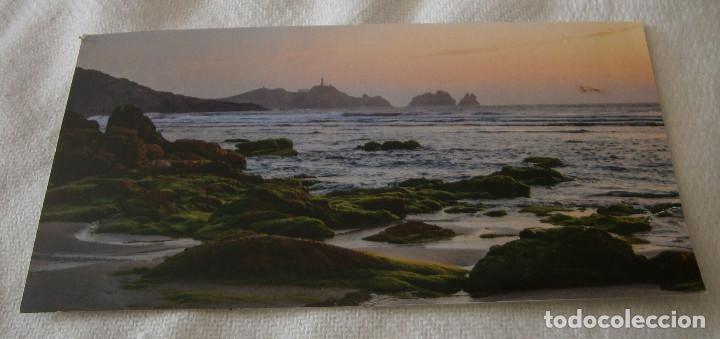 Cartes Postales: postal vistas desde el faro de cabo vilan Camari&ntilde;as asociacion de empresarios