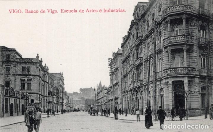 Postales: Vigo. Banco de Vigo - Foto 1