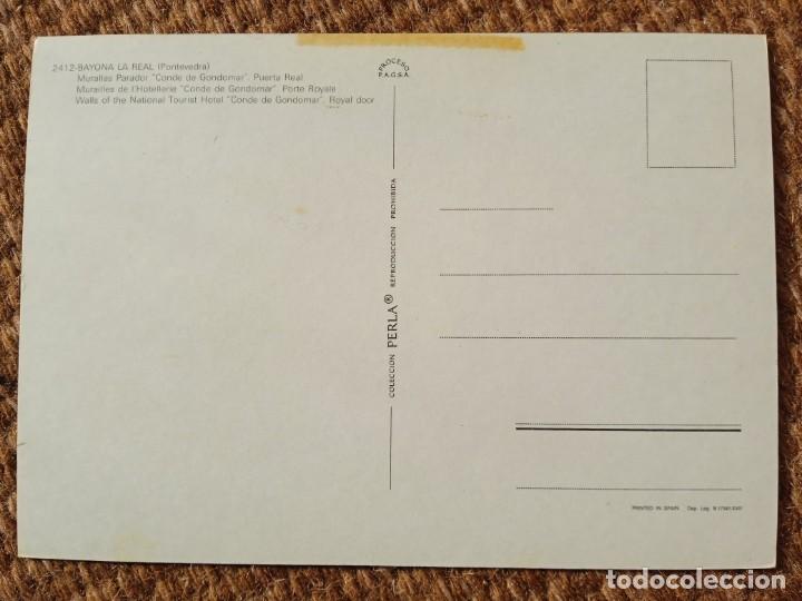 Postales: BAYONA LA REAL - PONTEVEDRA - EDICIONES PERLA - Foto 2