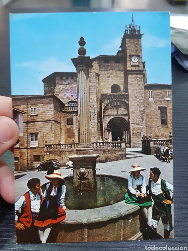 Postkarten: Postal. Entrada de la Catedral de Orense. (L26)
