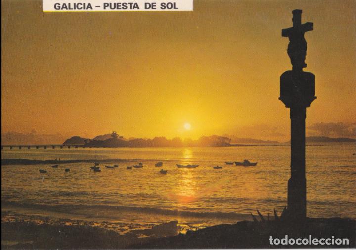 Postales: GALICIA 6 POSTALES PUESTA DE SOL - POSTALES FAMA - SIN CIRCULAR