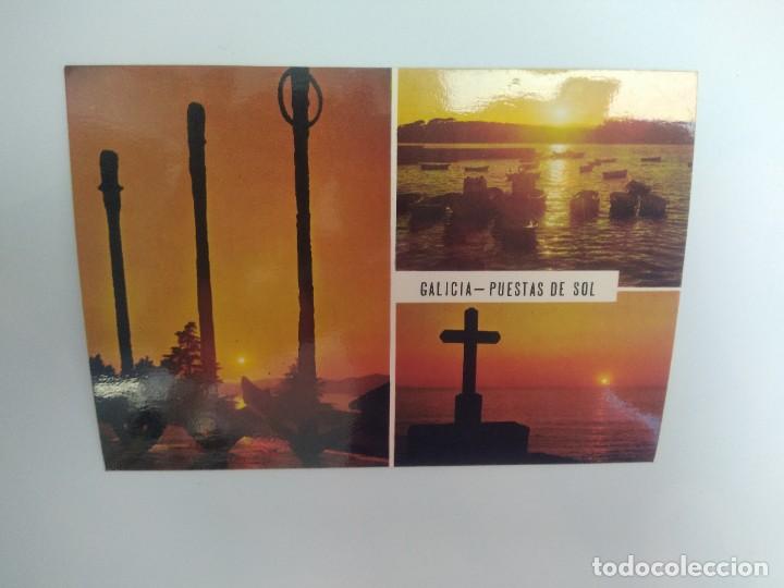 Postales: Postal Galicia-Puestas de sol - Foto 2