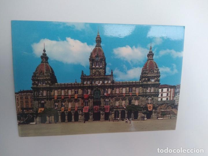 Postales: Postal la coru&ntilde;a, palacio Municipal - Foto 2
