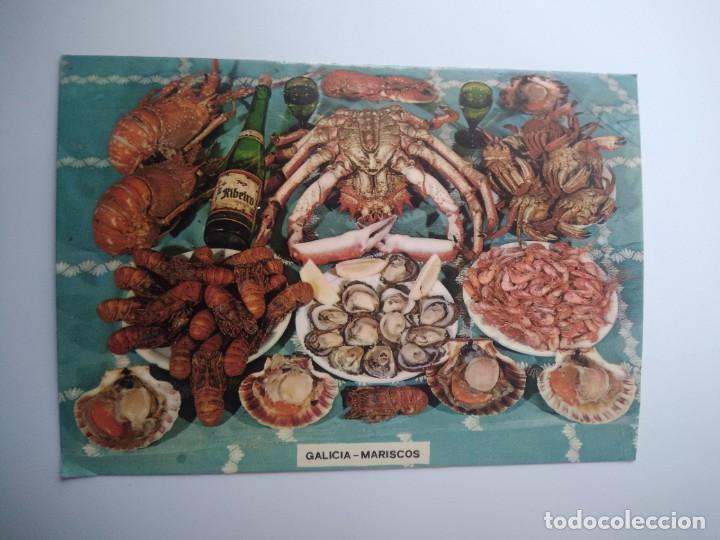 Postales: Postal galicia- Mariscos - Foto 2