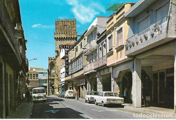 Postales: POSTAL Porri&ntilde;o Avenida Manuel Rodr&iacute;guez Ayuntamiento y cine Capitol EDIT. Arribas N&ordm; 1 A&Ntilde;O 1976**