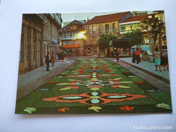 Cartes Postales: POSTAL -- GALICIA - PUENTEAREAS - ALFOMBRA DE FLORES -- SIN USO --