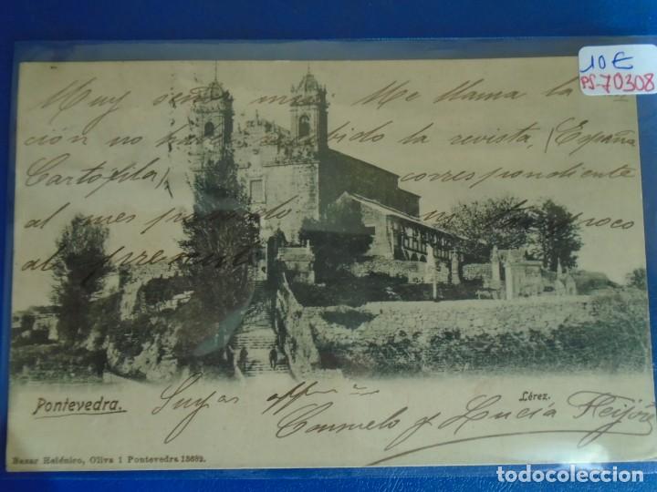 Postkarten: (PS-70308)POSTAL DE PONTEVEDRA-BAZAR HELENICO