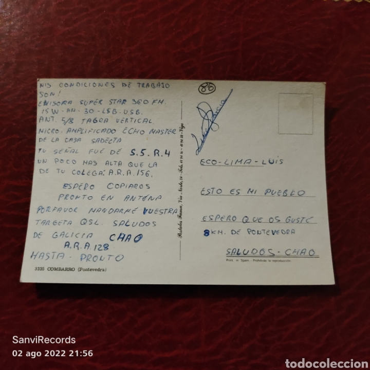 Postales: POSTAL: COMBARRO, PONTEVEDRA (GALICIA) - Foto 2