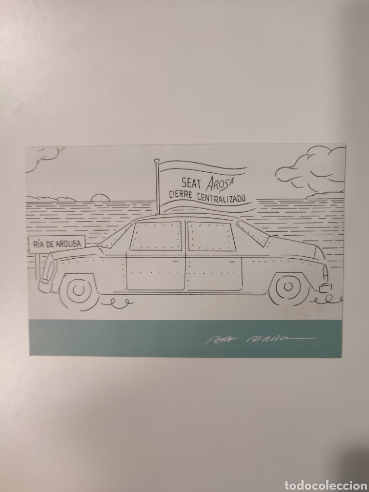 Postales: Postal Nacionalismo Gallego SEAT AROSA 1997.