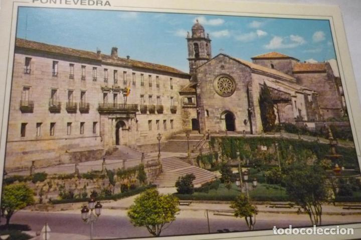 Postales: postal pontevedra.-iglesia s-francisco