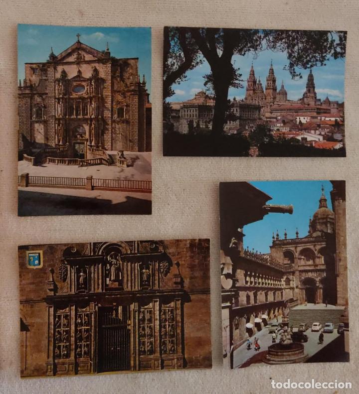 Postales: POSTALES DE SANTIAGO DE COMPOSTELA, (GALICIA), POSTALES DE CATEDRALES.