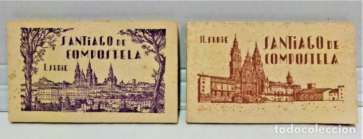 Postkarten: SANTIAGO DE COMPOSTELA.DOS &Aacute;LBUNES SERIES 1 Y 2.30 POSTALES HELIOTIPIA ART&Iacute;STICA ESPA&Ntilde;OLA.