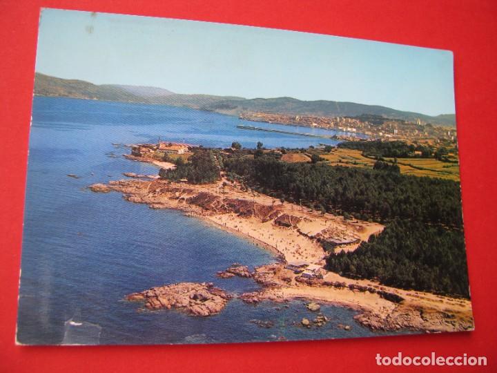 Postales: POSTAL DE VIGO. SAMIL: PLAYA AZUL. ALARDE. - Foto 1
