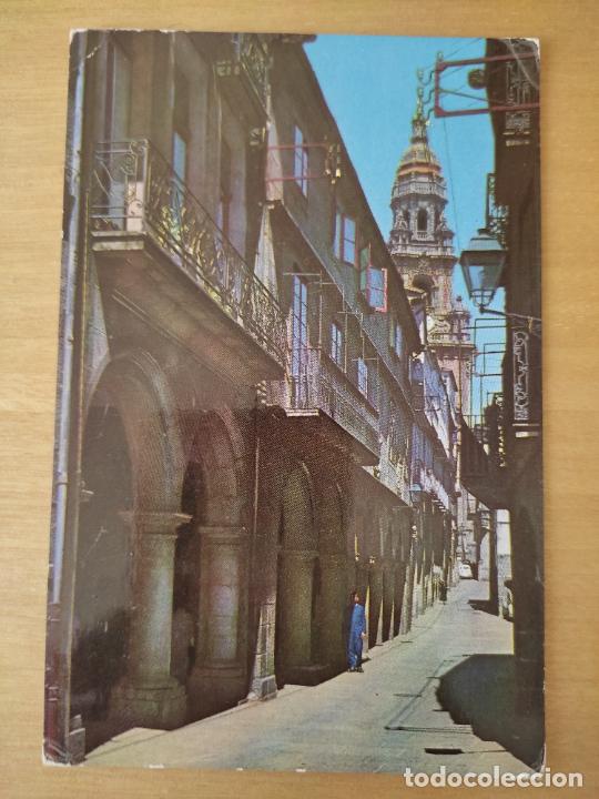 Postales: RUA DEL VILLAR SANTIAGO COMPOSTELA ED ESPERON N&ordm; 5 CIRCULADA 1969