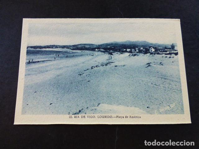 Postcards: RIA DE VIGO LOURIDO PLAYA DE AMERICA