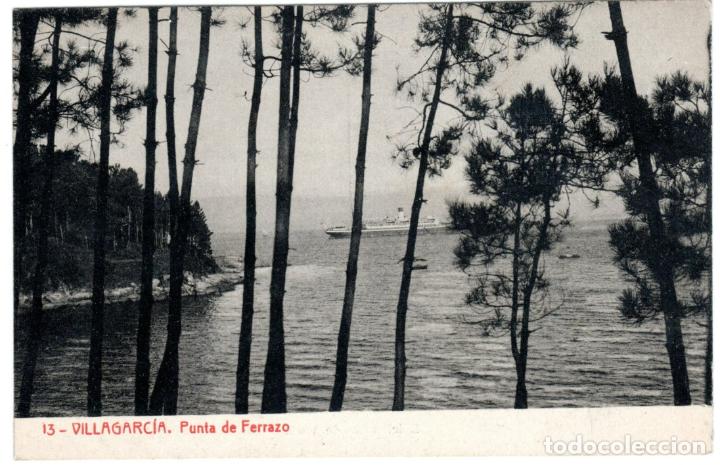 Postkarten: BONITA POSTAL - VILLAGARCIA (PONTEVEDRA) - PUNTA DE FERRAZO - EDICION ECO DE AROSA