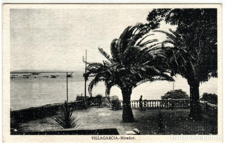 Postkarten: BONITA POSTAL - VILLAGARCIA (PONTEVEDRA) - MIRADOR - L. ROISIN - POSTAL ESCRITA
