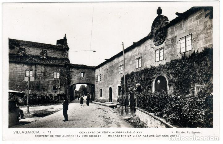 Postkarten: BONITA POSTAL - VILLAGARCIA (PONTEVEDRA) - CONVENTO DE VISTA ALEGRE (SIGLO XV) - L. ROISIN